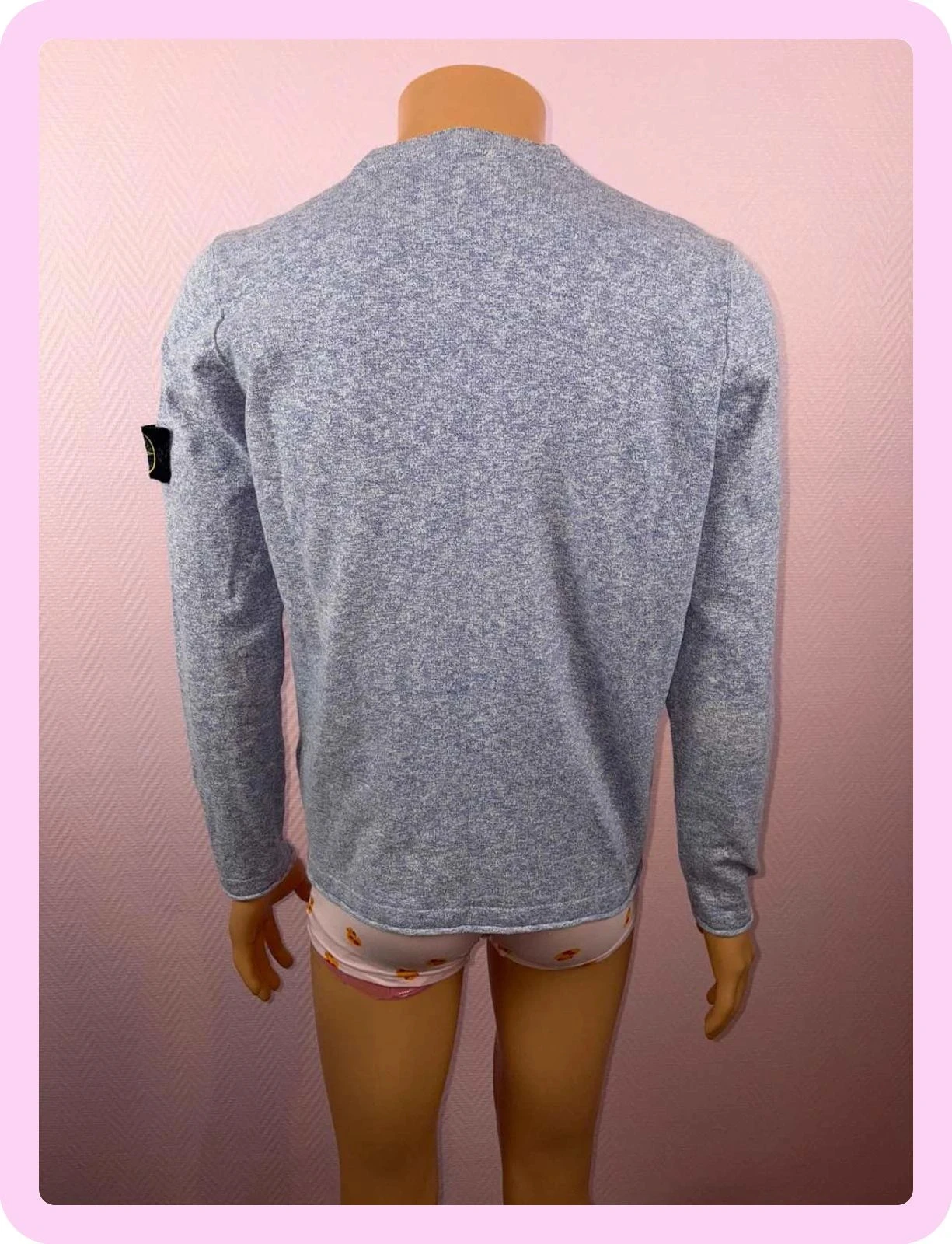 Suéter leve masculino Stone Island tamanho L em ótimo estado – photo 5